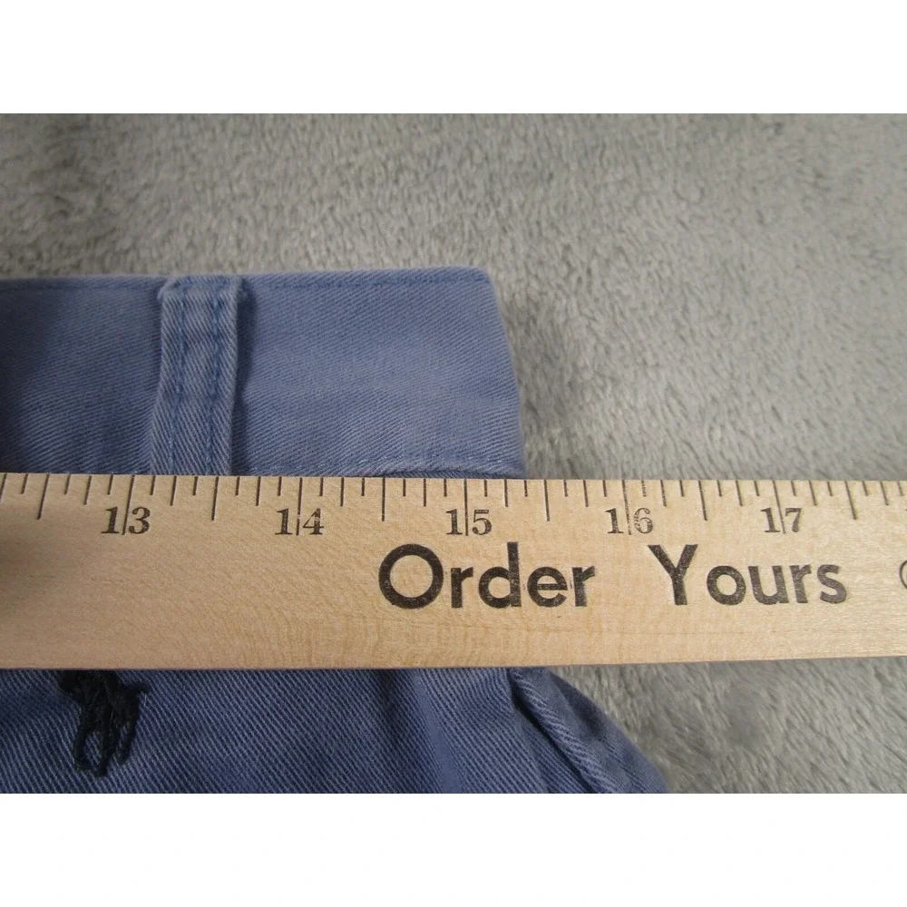 Polo Ralph Lauren Shorts Mens 31 Blue All Over Print Chino Pockets Preppy‎